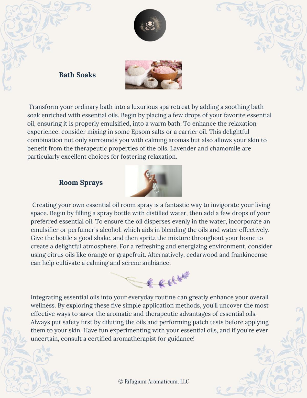 Five Easy Ways To Use Essential Oils
